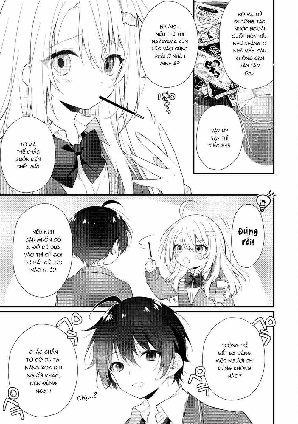 Shimotsuki-San Chỉ Thích Nhân Vật Nền Chapter 5 trang 6