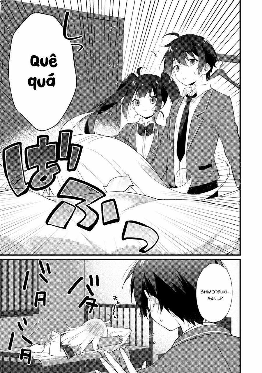 Shimotsuki-San Chỉ Thích Nhân Vật Nền Chapter 6.1 trang 11