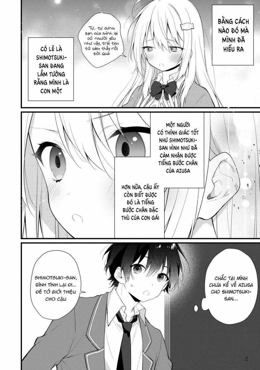 Shimotsuki-San Chỉ Thích Nhân Vật Nền Chapter 6.1 trang 4