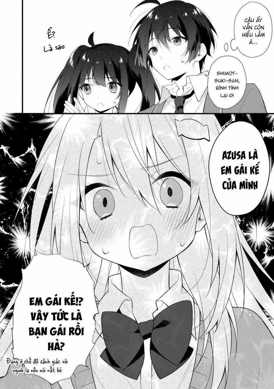 Shimotsuki-San Chỉ Thích Nhân Vật Nền Chapter 6.1 trang 8