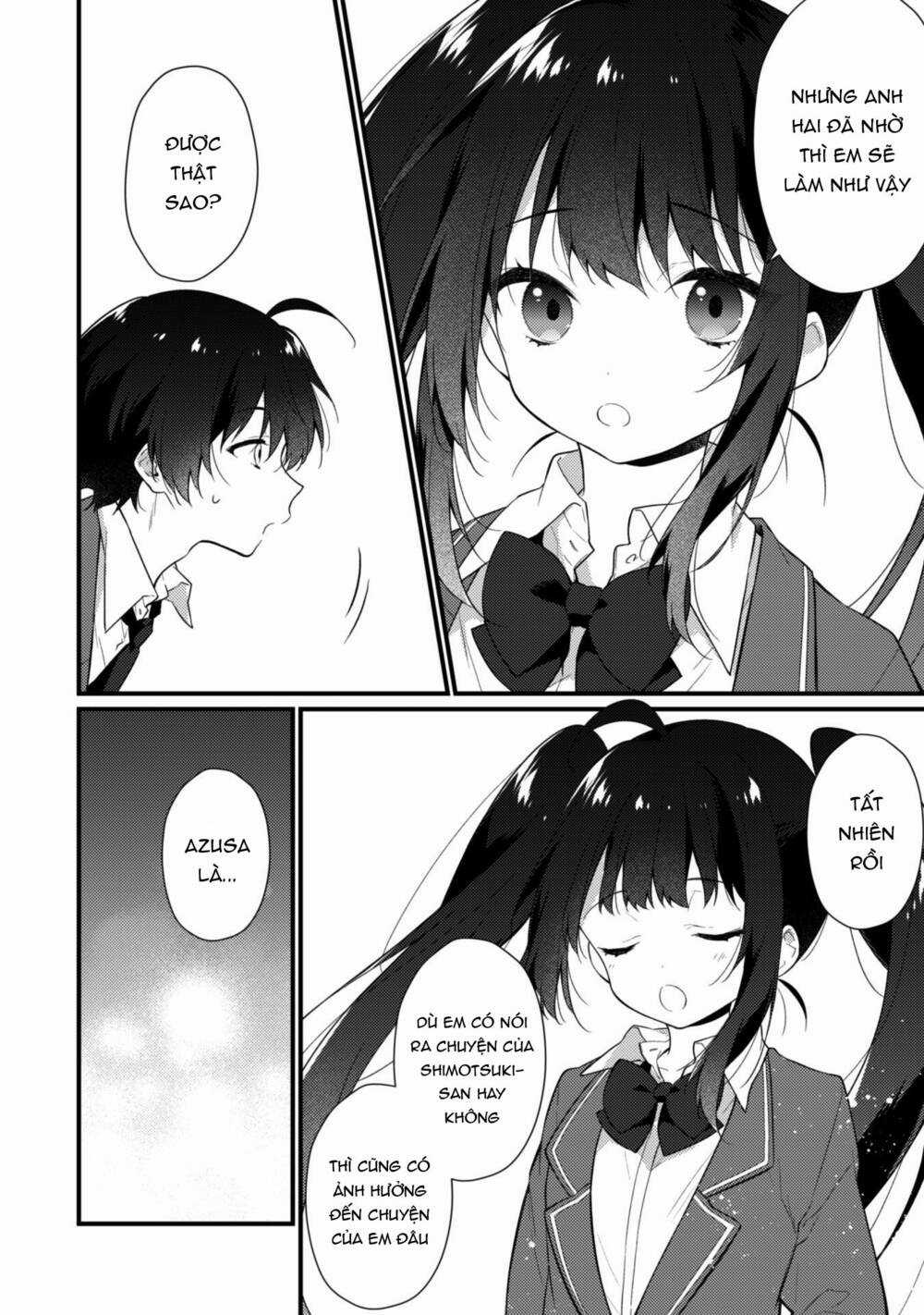 Shimotsuki-San Chỉ Thích Nhân Vật Nền Chapter 6.2 trang 11
