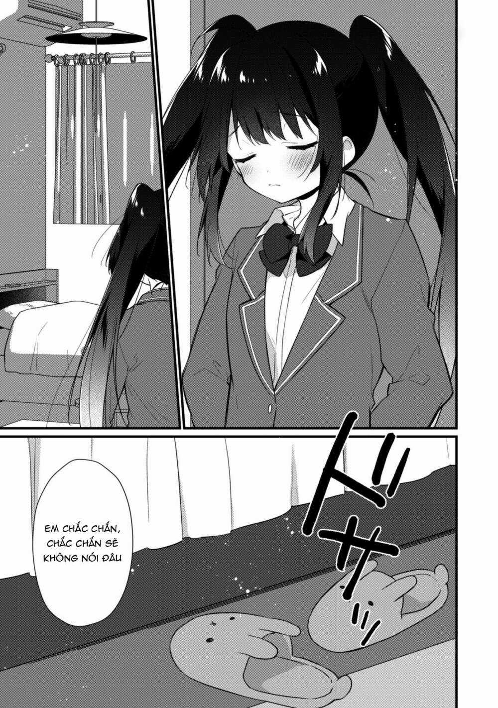 Shimotsuki-San Chỉ Thích Nhân Vật Nền Chapter 6.2 trang 24