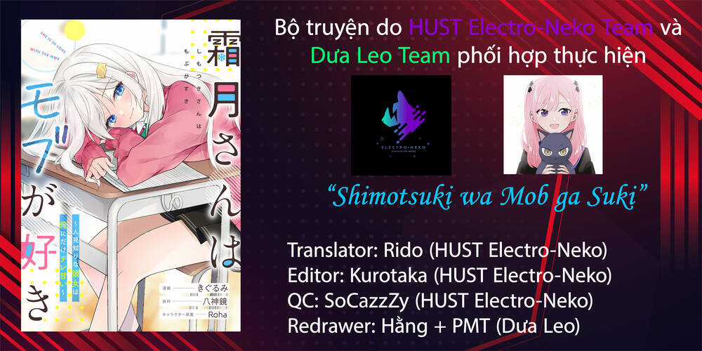 Shimotsuki-San Chỉ Thích Nhân Vật Nền Chapter 6.2 trang 26