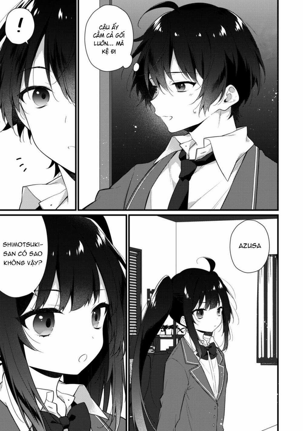 Shimotsuki-San Chỉ Thích Nhân Vật Nền Chapter 6.2 trang 4