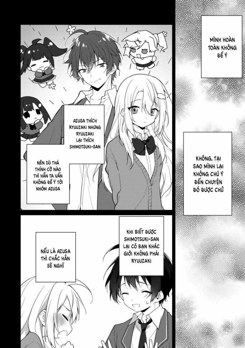 Shimotsuki-San Chỉ Thích Nhân Vật Nền Chapter 6.2 trang 7