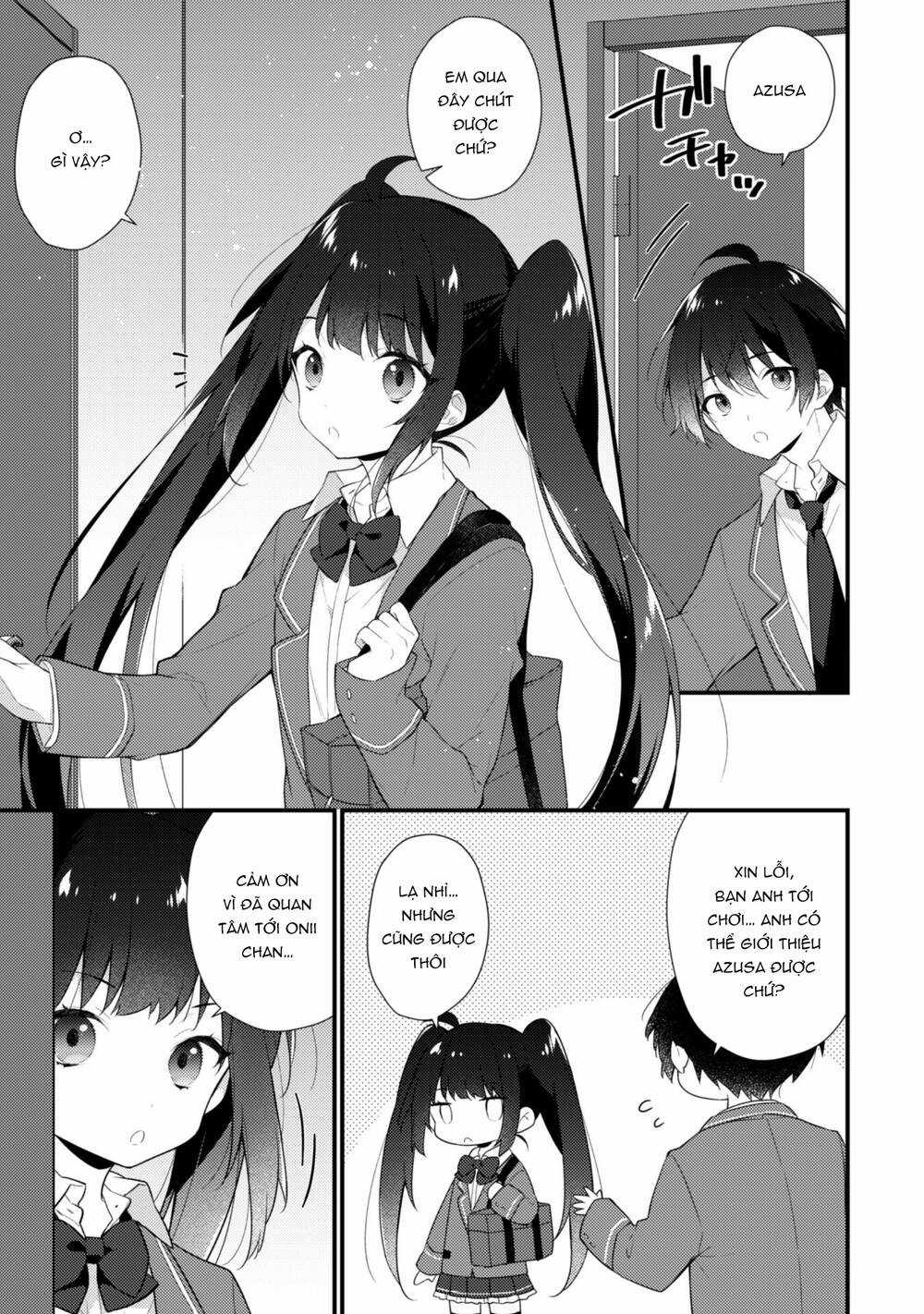 Shimotsuki-San Chỉ Thích Nhân Vật Nền Chapter 6 trang 4