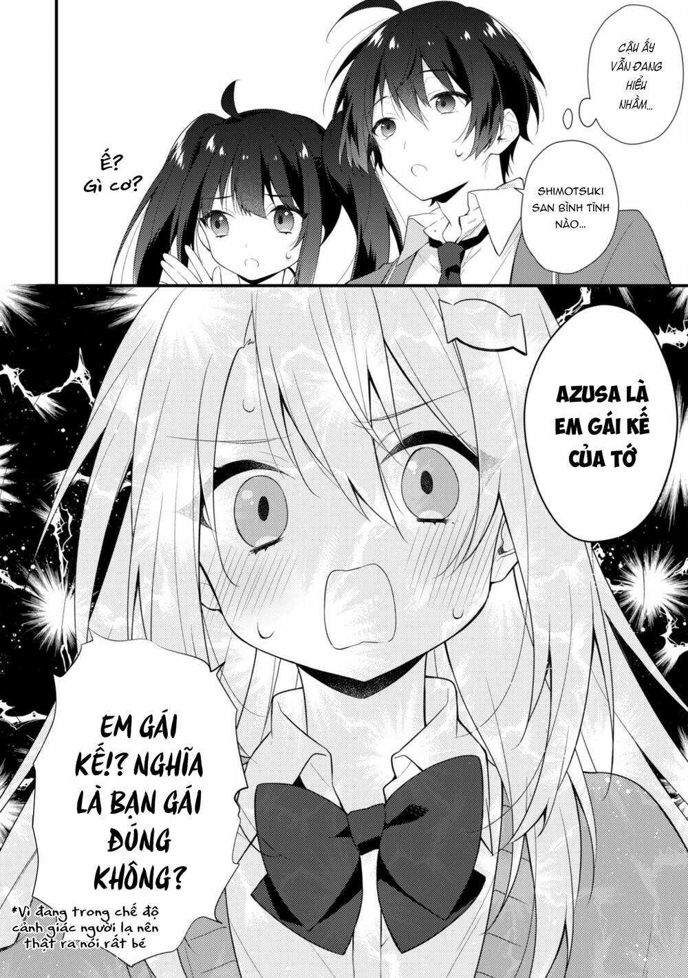 Shimotsuki-San Chỉ Thích Nhân Vật Nền Chapter 6 trang 7