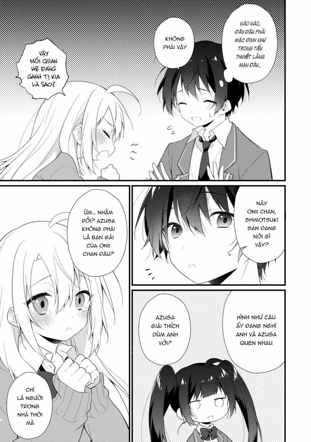 Shimotsuki-San Chỉ Thích Nhân Vật Nền Chapter 6 trang 8