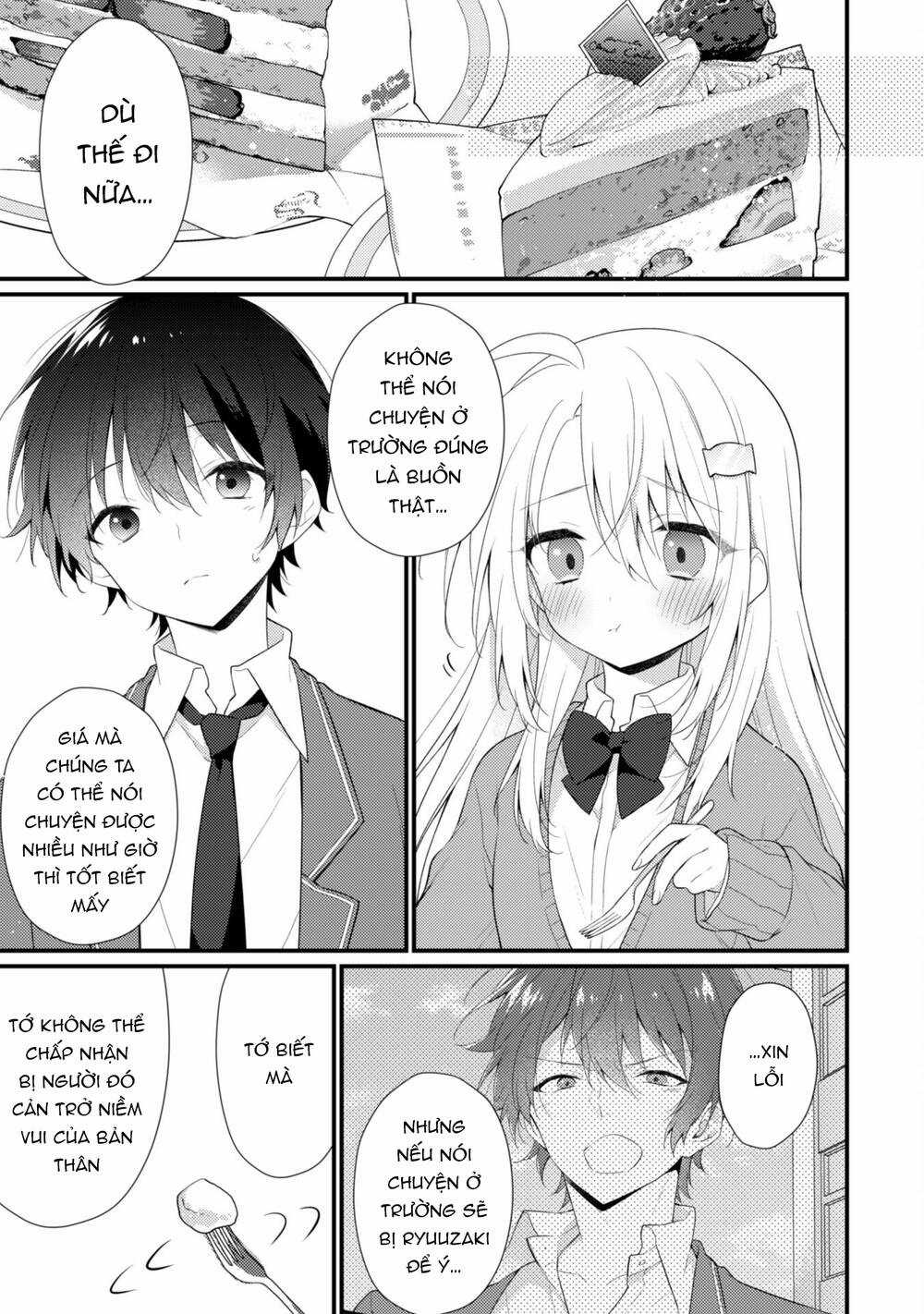 Shimotsuki-San Chỉ Thích Nhân Vật Nền Chapter 7 trang 8