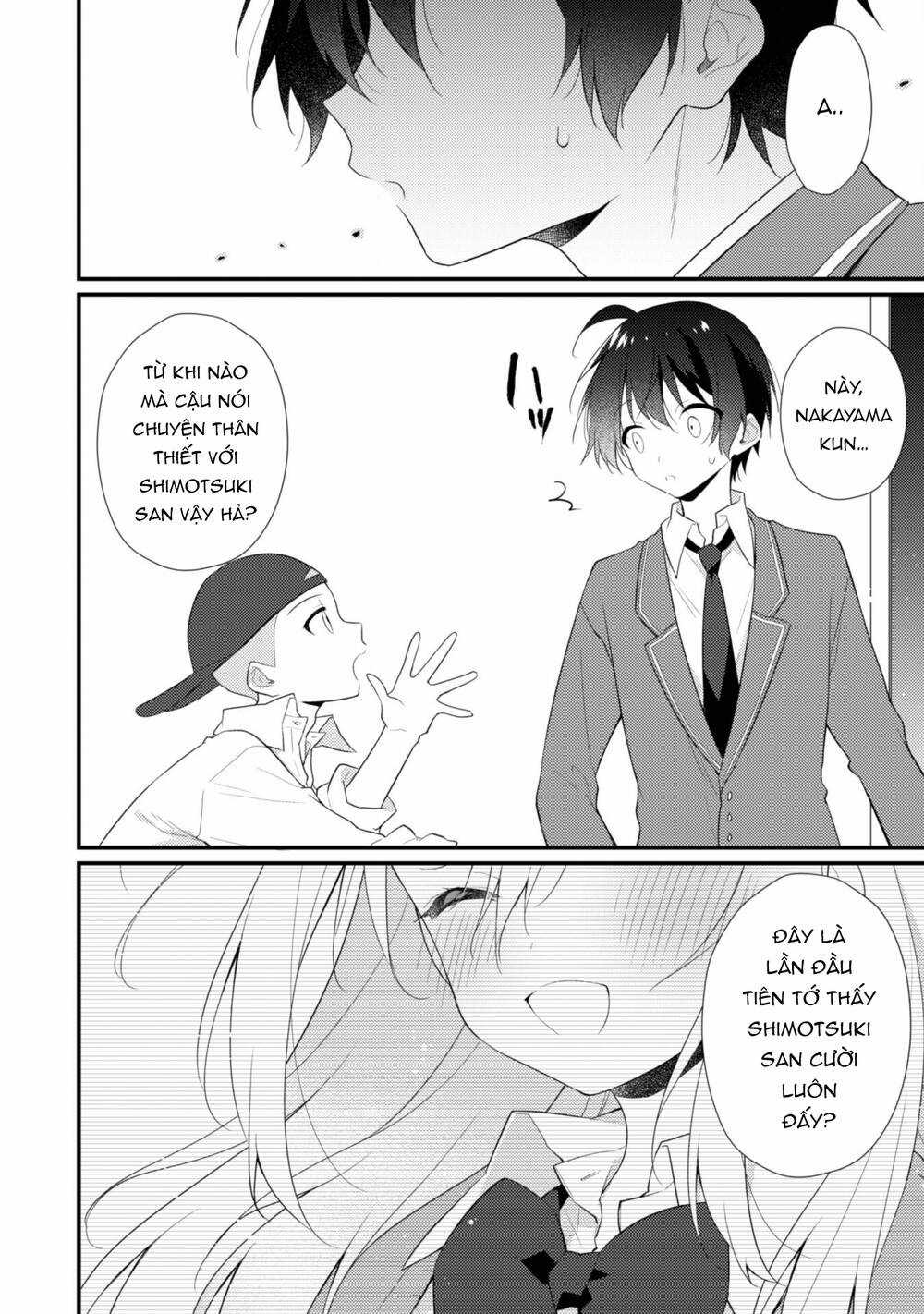 Shimotsuki-San Chỉ Thích Nhân Vật Nền Chapter 8 trang 10