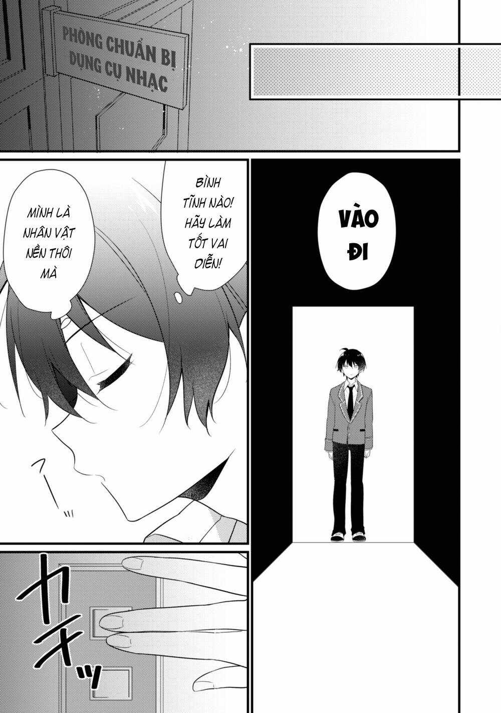 Shimotsuki-San Chỉ Thích Nhân Vật Nền Chapter 8 trang 13