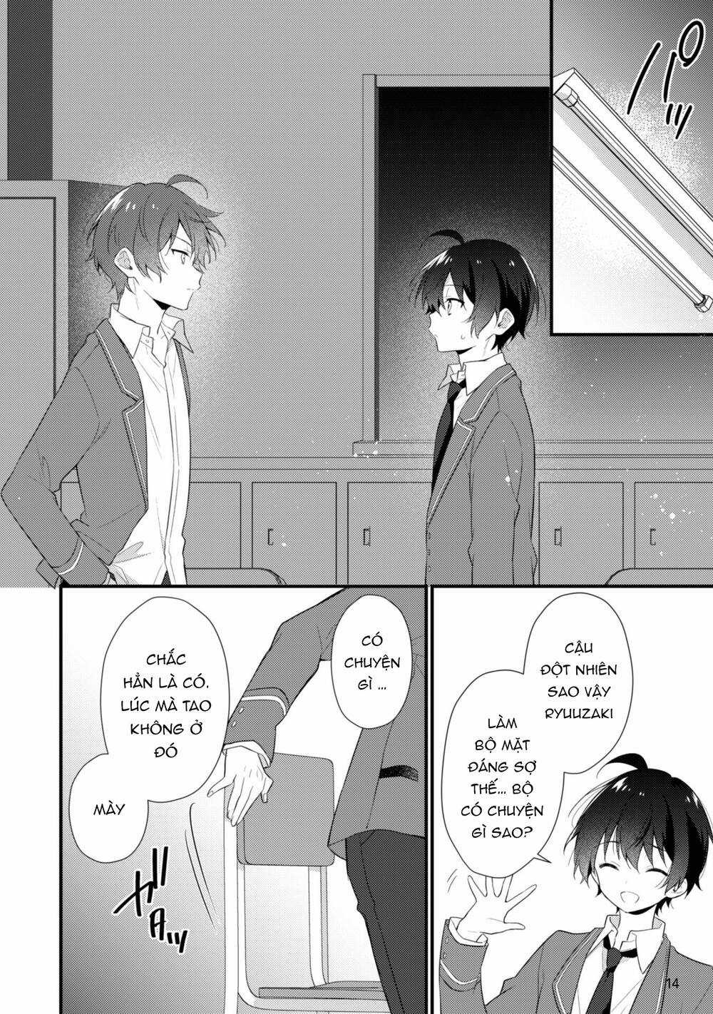 Shimotsuki-San Chỉ Thích Nhân Vật Nền Chapter 8 trang 14