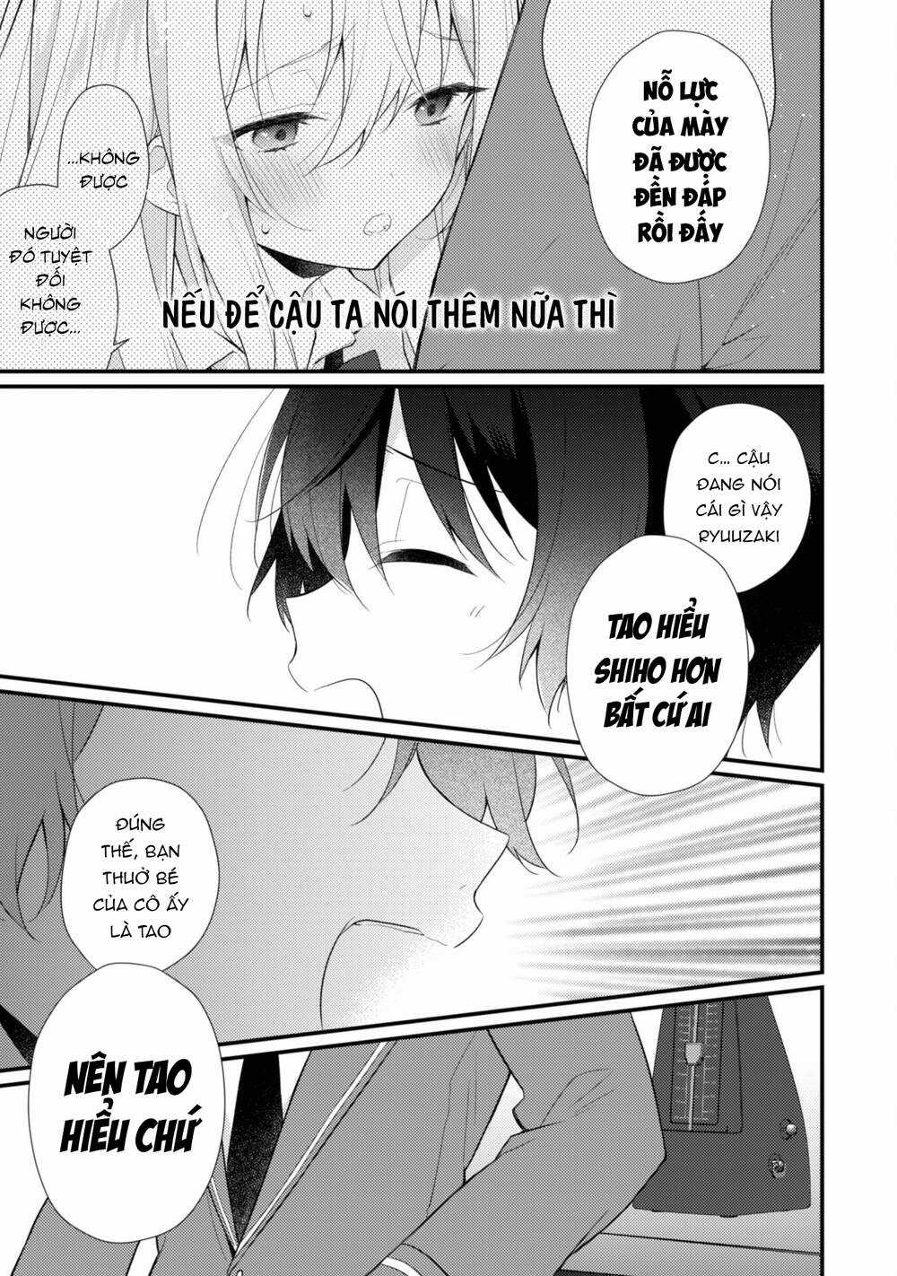 Shimotsuki-San Chỉ Thích Nhân Vật Nền Chapter 8 trang 17