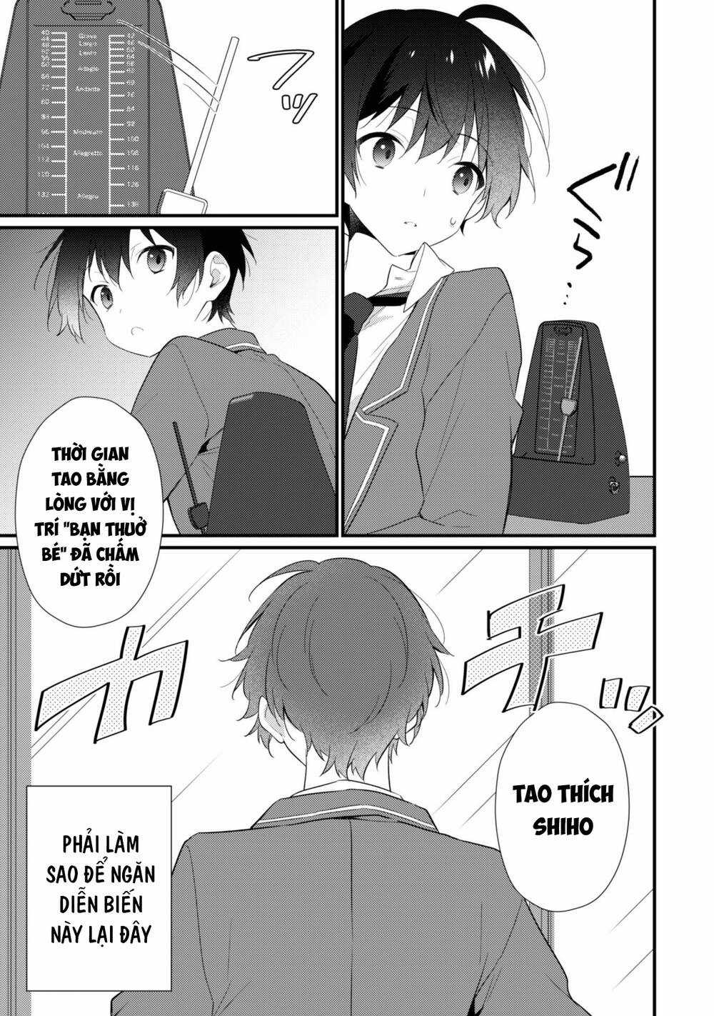 Shimotsuki-San Chỉ Thích Nhân Vật Nền Chapter 8 trang 19