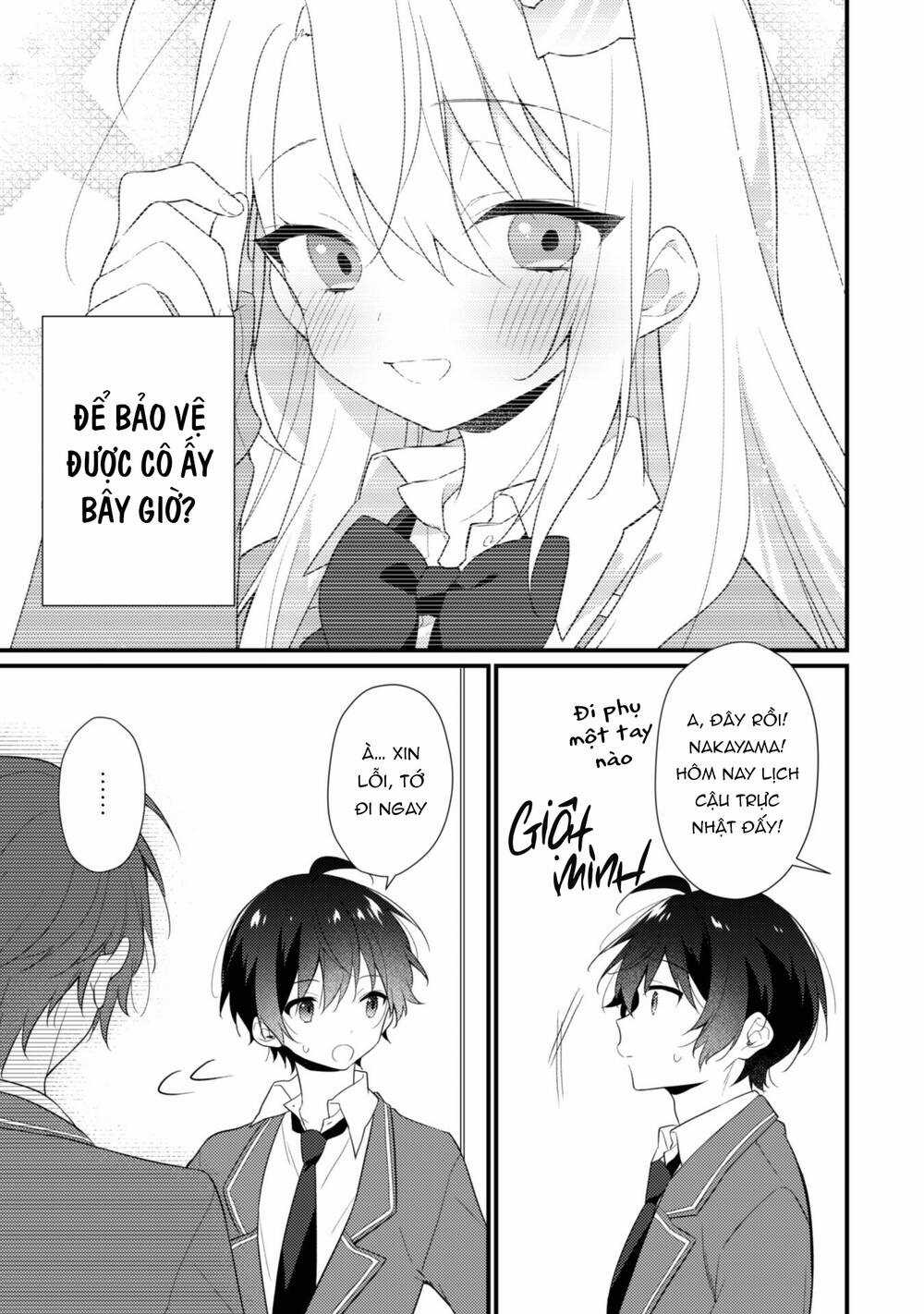 Shimotsuki-San Chỉ Thích Nhân Vật Nền Chapter 8 trang 21