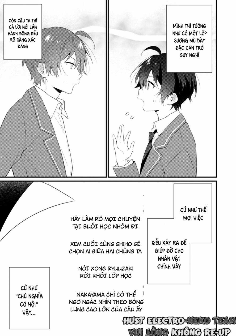 Shimotsuki-San Chỉ Thích Nhân Vật Nền Chapter 9 trang 10