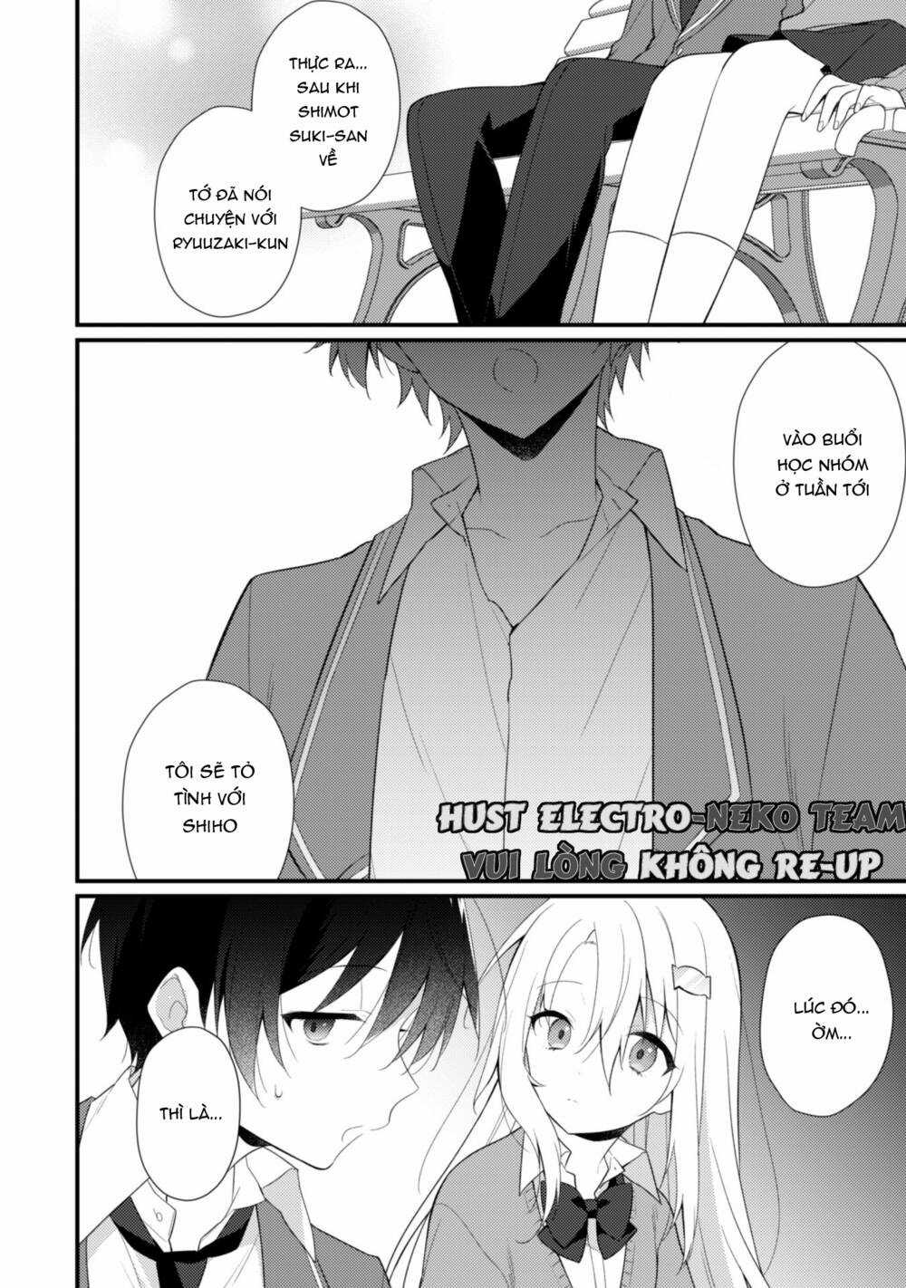 Shimotsuki-San Chỉ Thích Nhân Vật Nền Chapter 9 trang 19