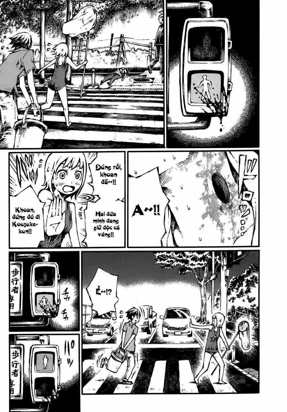 Shin Chimoguri Ringo To Kingyobachi Otoko Chapter 8 trang 10