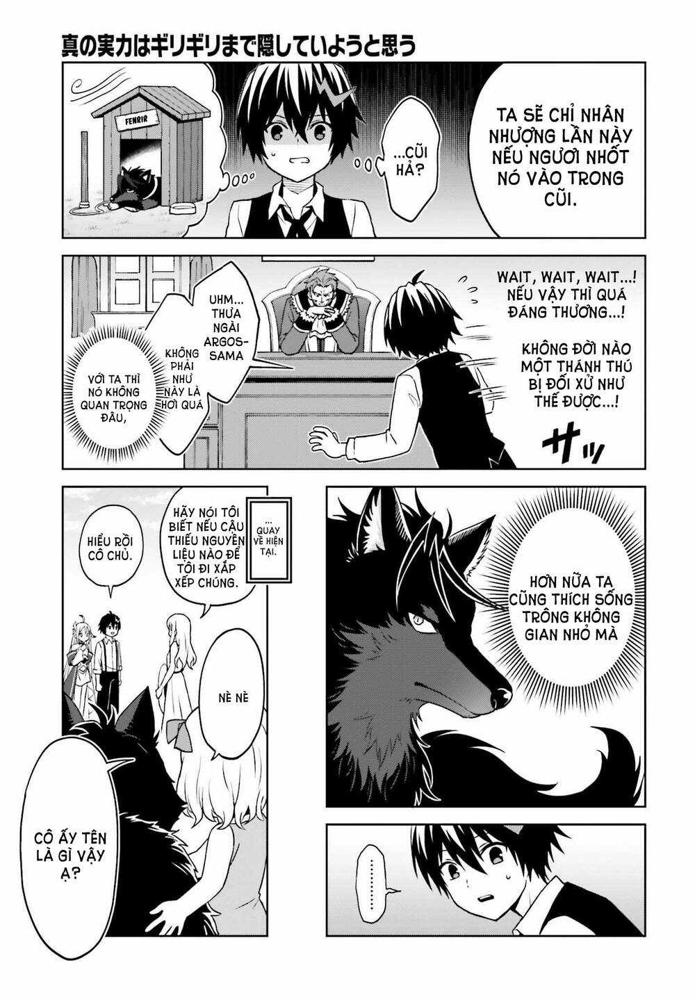 Shin no Jitsuryoku wa Girigiri Made Kakushite Iyou to Omou Chapter 23 trang 9