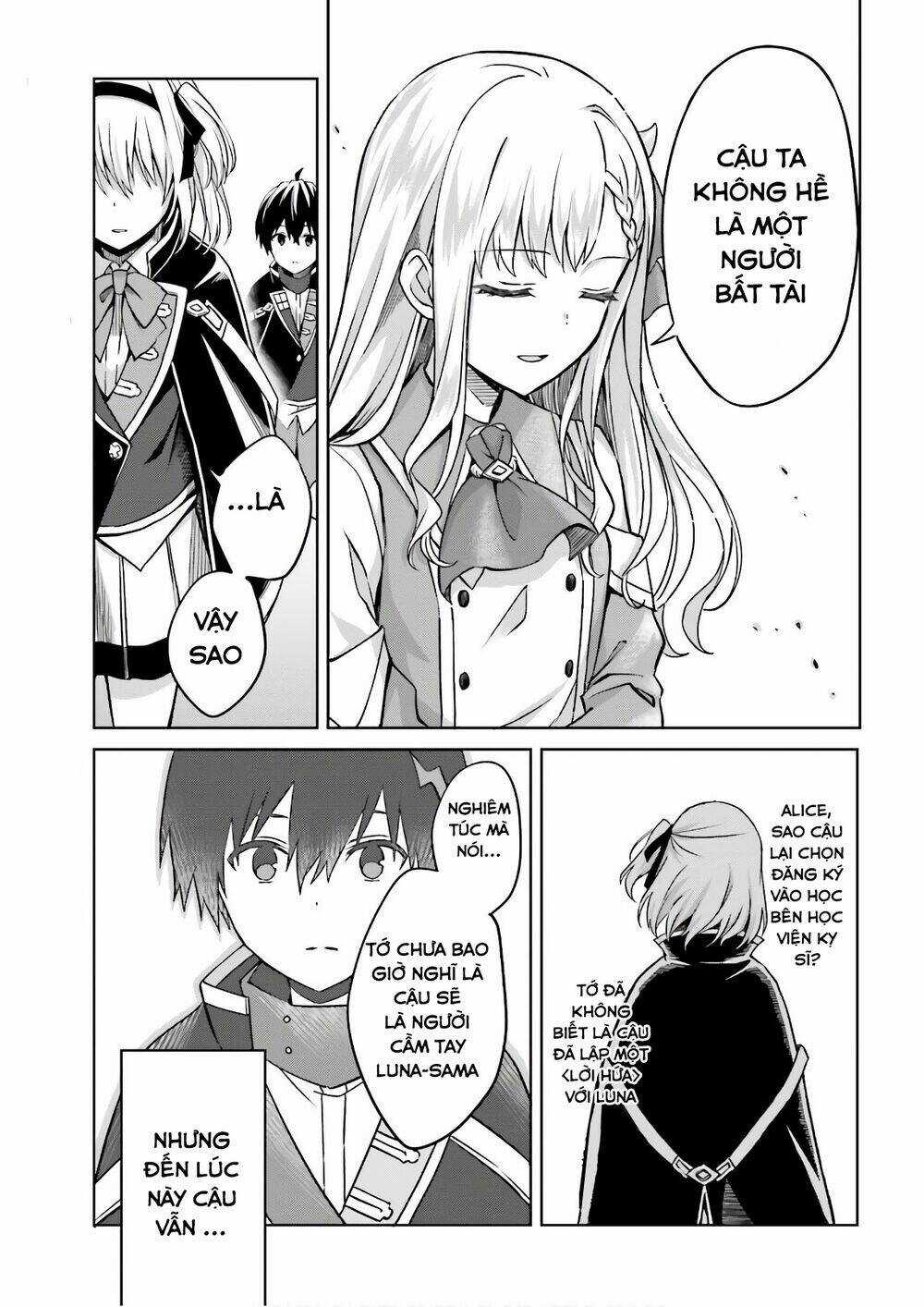 Shin no Jitsuryoku wa Girigiri Made Kakushite Iyou to Omou Chapter 4 trang 28