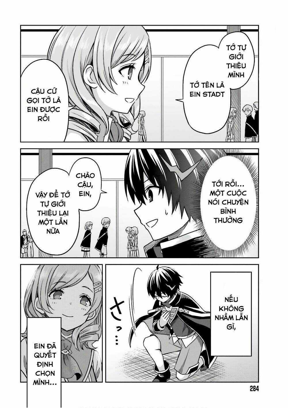 Shin no Jitsuryoku wa Girigiri Made Kakushite Iyou to Omou Chapter 4 trang 9