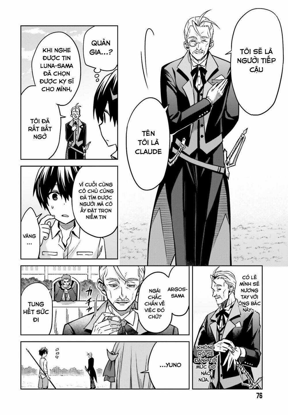 Shin no Jitsuryoku wa Girigiri Made Kakushite Iyou to Omou Chapter 5 trang 9