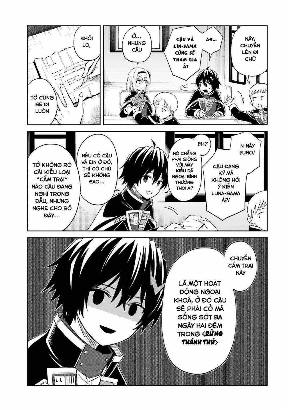 Shin no Jitsuryoku wa Girigiri Made Kakushite Iyou to Omou Chapter 9 trang 8