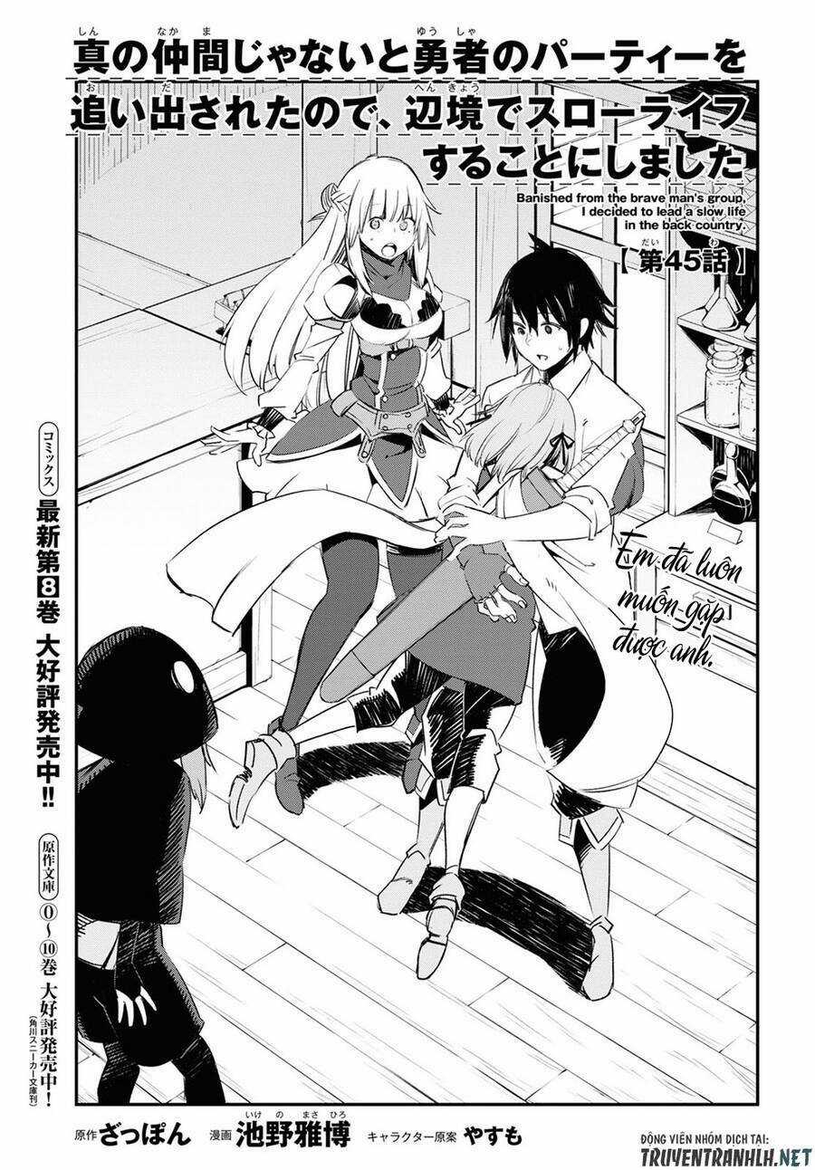 Shin No Nakama Janai To Yuusha No Party Wo Oidasareta No De, Henkyou De Slow Life Suru Koto Ni Shima Chapter 45 trang 3