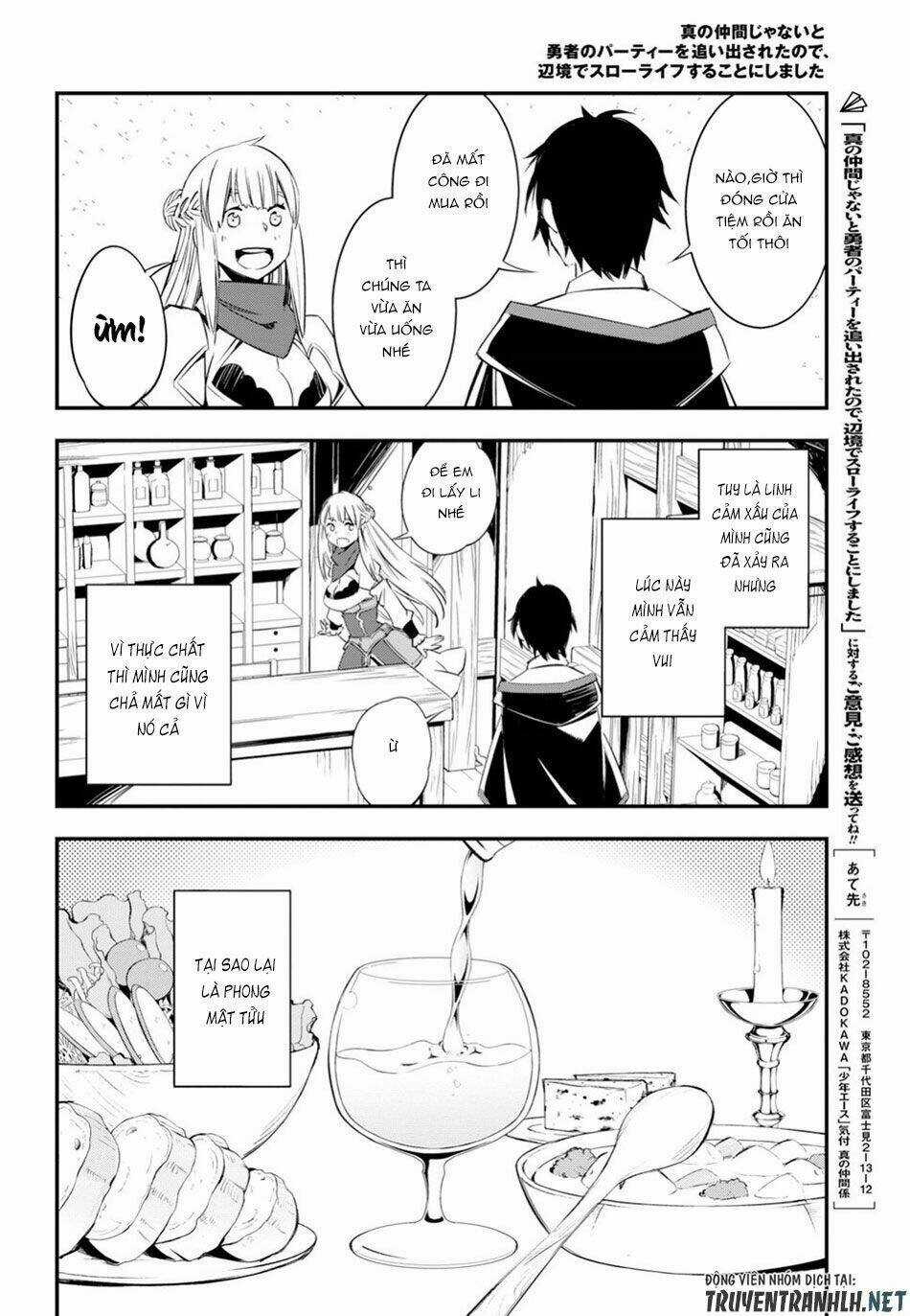 Shin No Nakama Janai To Yuusha No Party Wo Oidasareta No De, Henkyou De Slow Life Suru Koto Ni Shima Chapter 9 trang 24