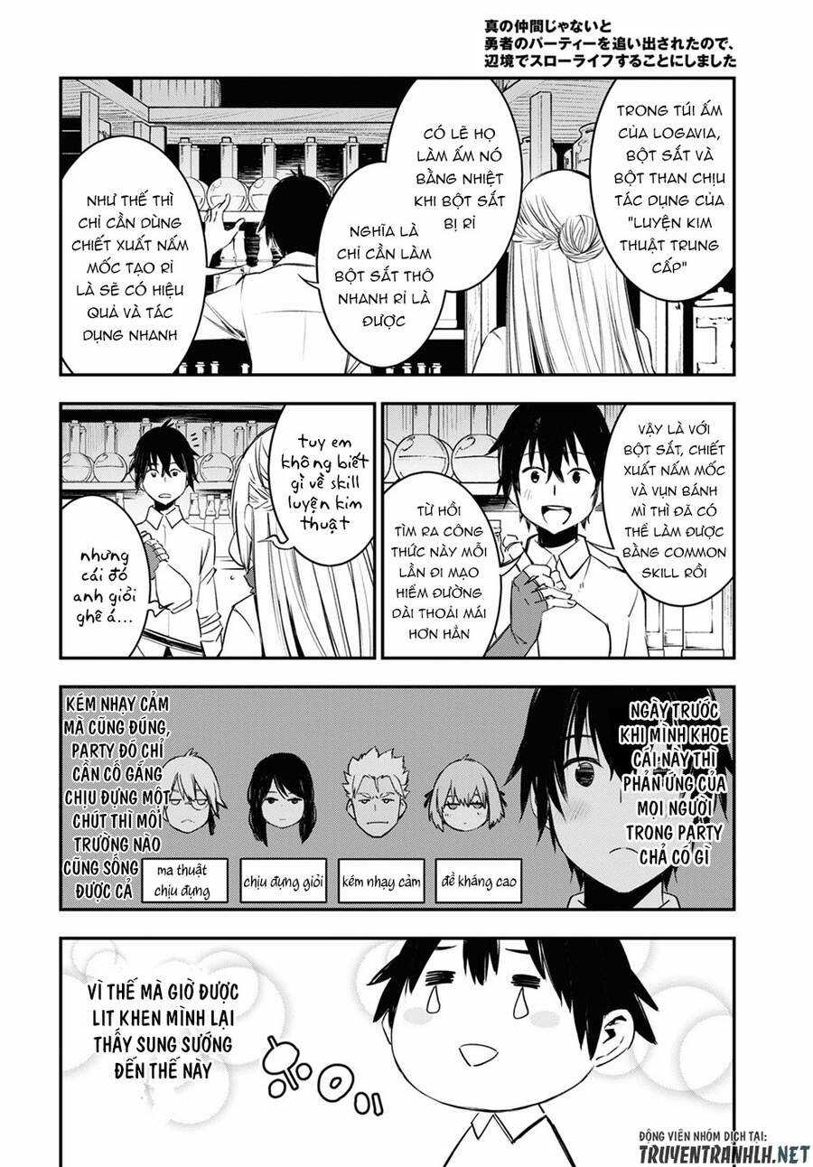 Shin No Nakama Janai To Yuusha No Party Wo Oidasareta No De, Henkyou De Slow Life Suru Koto Ni Shimashita Chapter 38 trang 12