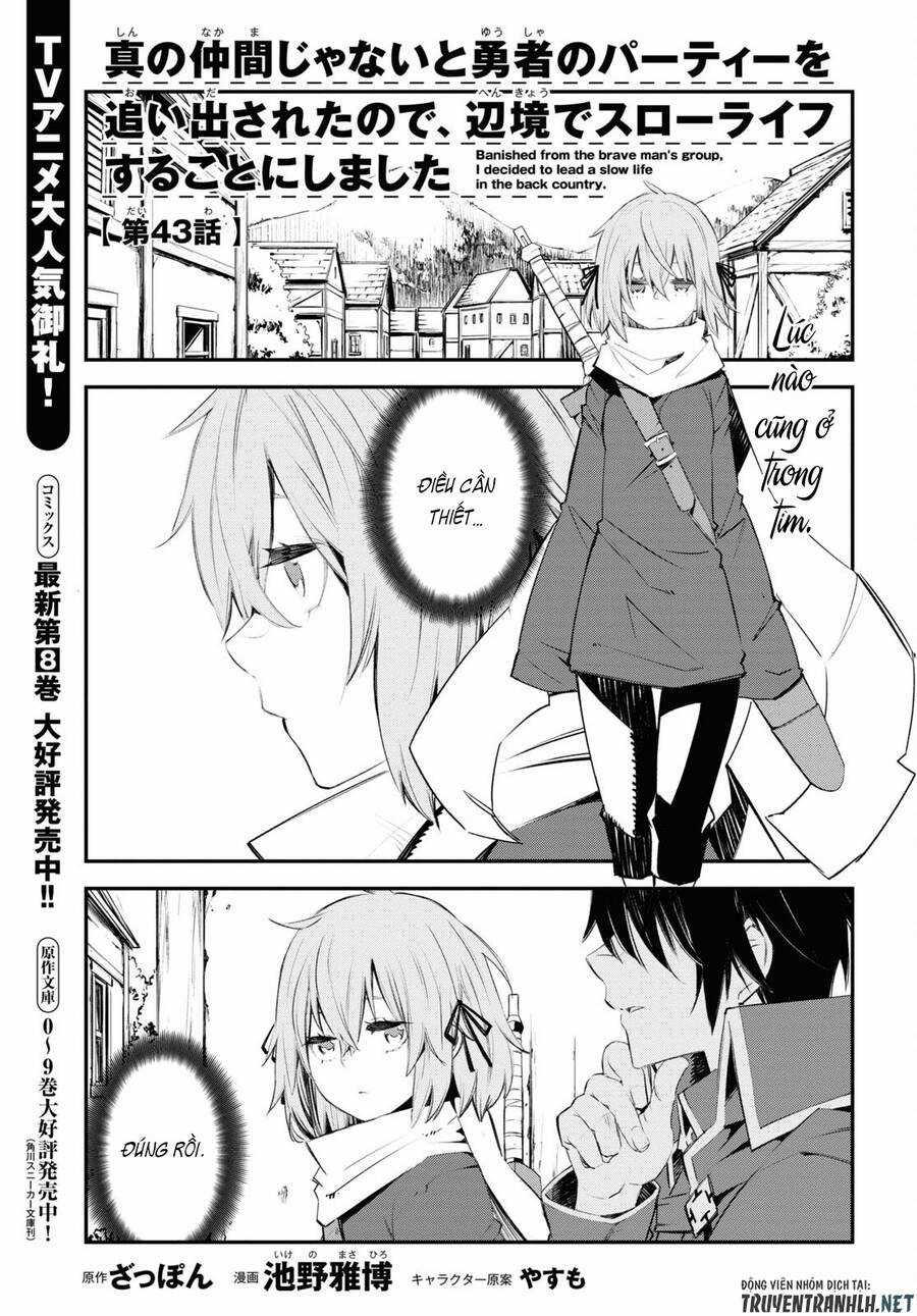 Shin No Nakama Janai To Yuusha No Party Wo Oidasareta No De, Henkyou De Slow Life Suru Koto Ni Shimashita Chapter 43 trang 3