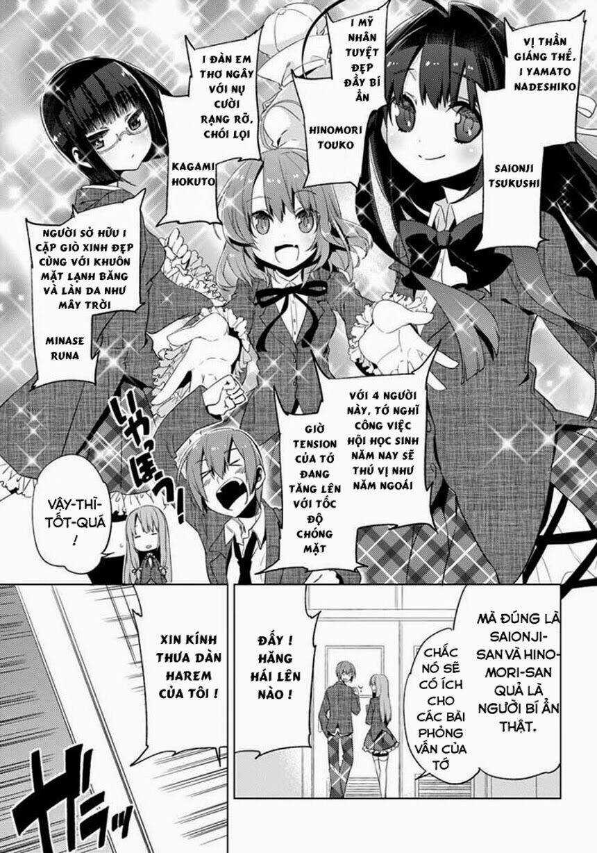 Shin Seitokai Nio Ichizon Chapter 1.2 trang 12