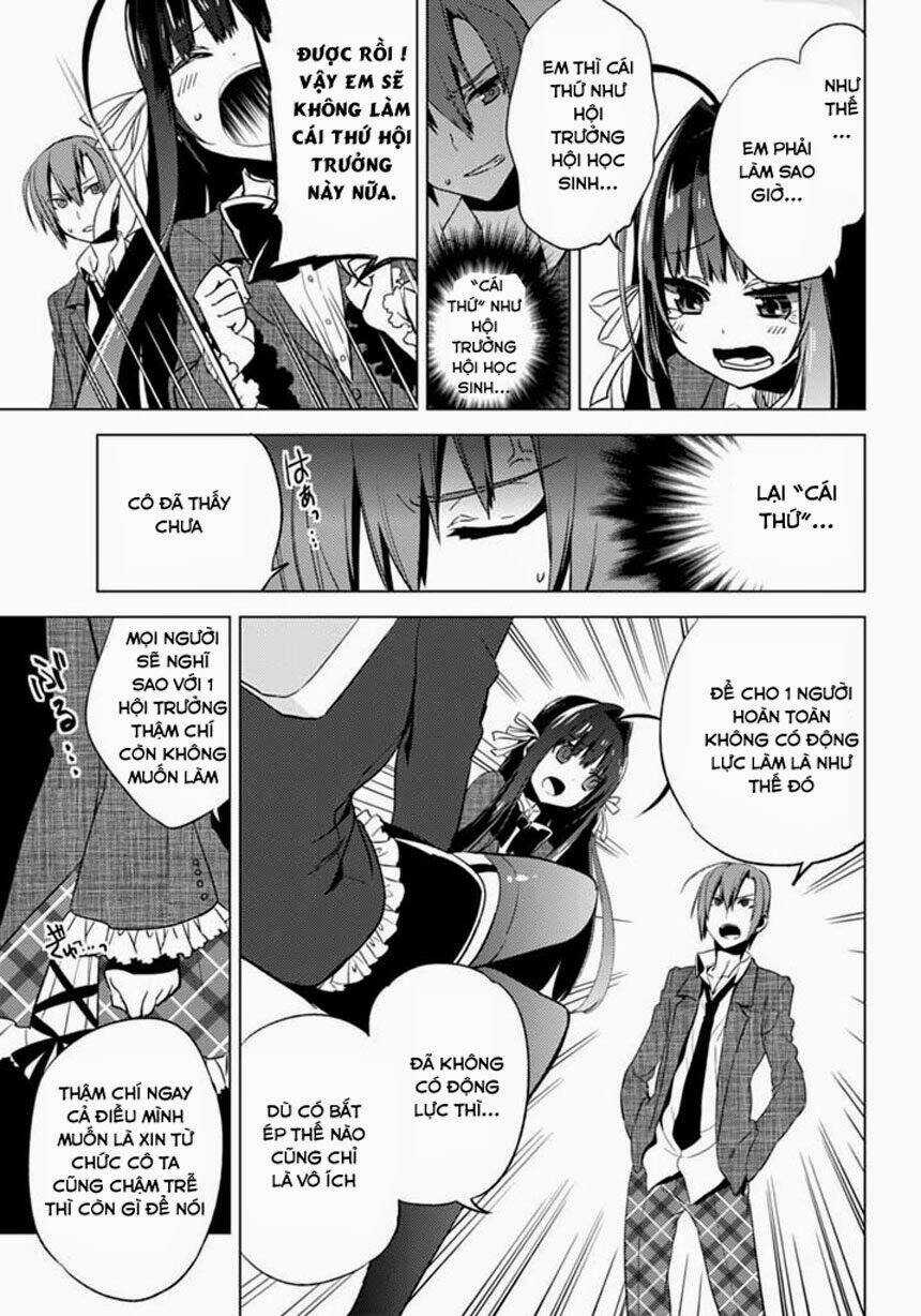 Shin Seitokai Nio Ichizon Chapter 2.1 trang 10