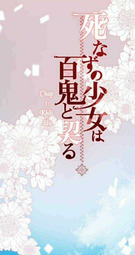 Shinazu No Shoujo Wa Hyakki To Chigiru Chapter 1 trang 11
