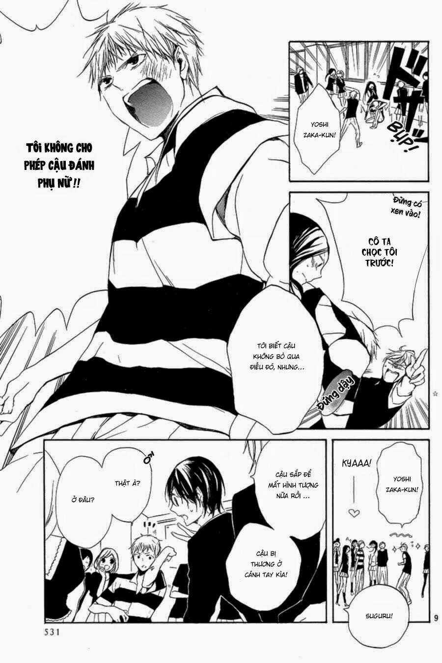 Shinba Shounen To Nemuru Kyojin Chapter 1 trang 9