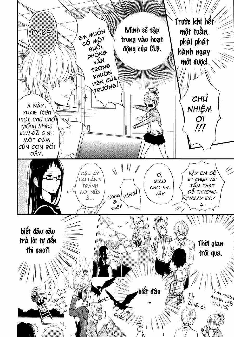 Shinbunbu no Komatsu-san Chapter 1 trang 15