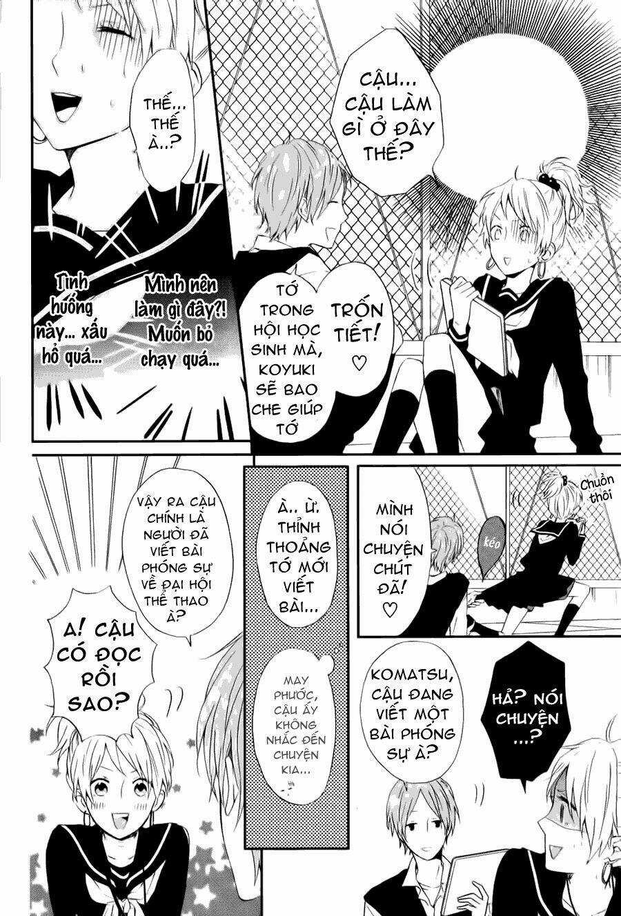 Shinbunbu no Komatsu-san Chapter 1 trang 25