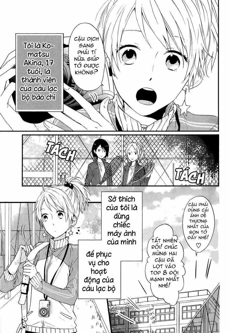 Shinbunbu no Komatsu-san Chapter 1 trang 3