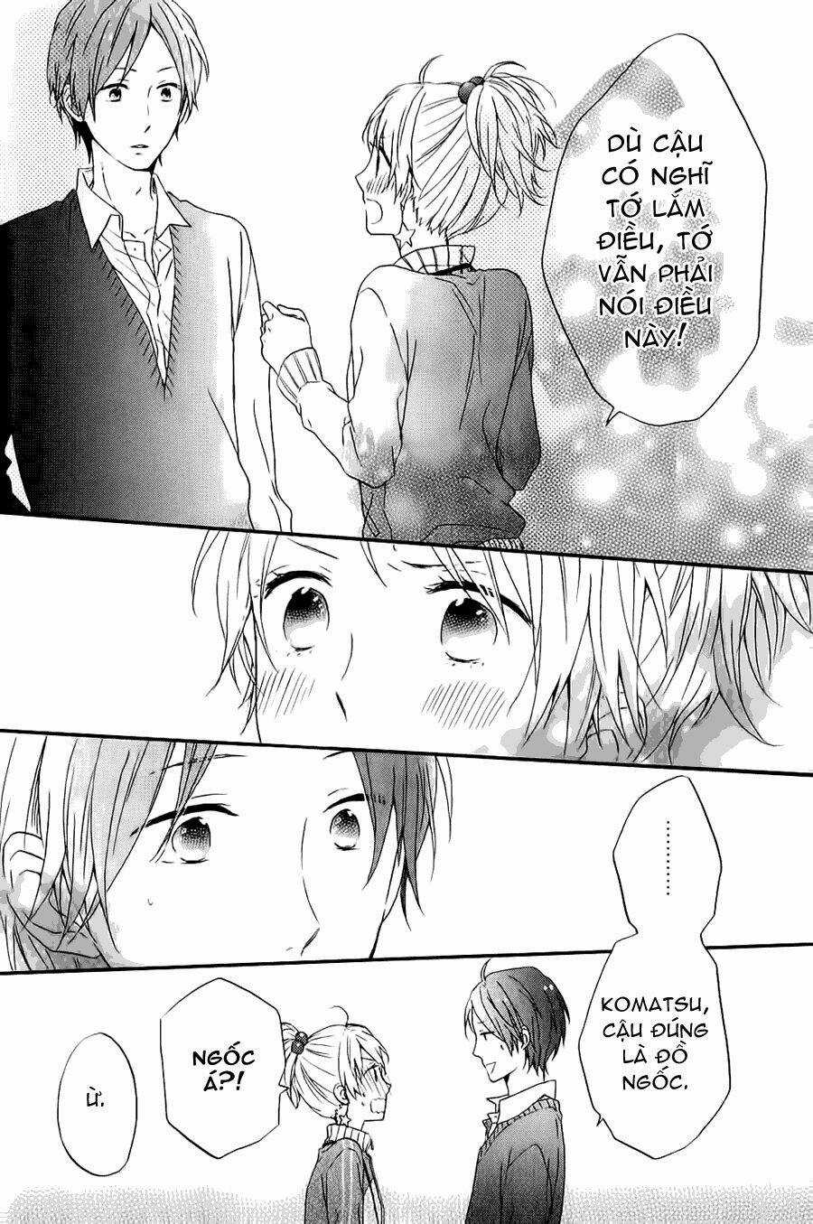 Shinbunbu no Komatsu-san Chapter 1 trang 37