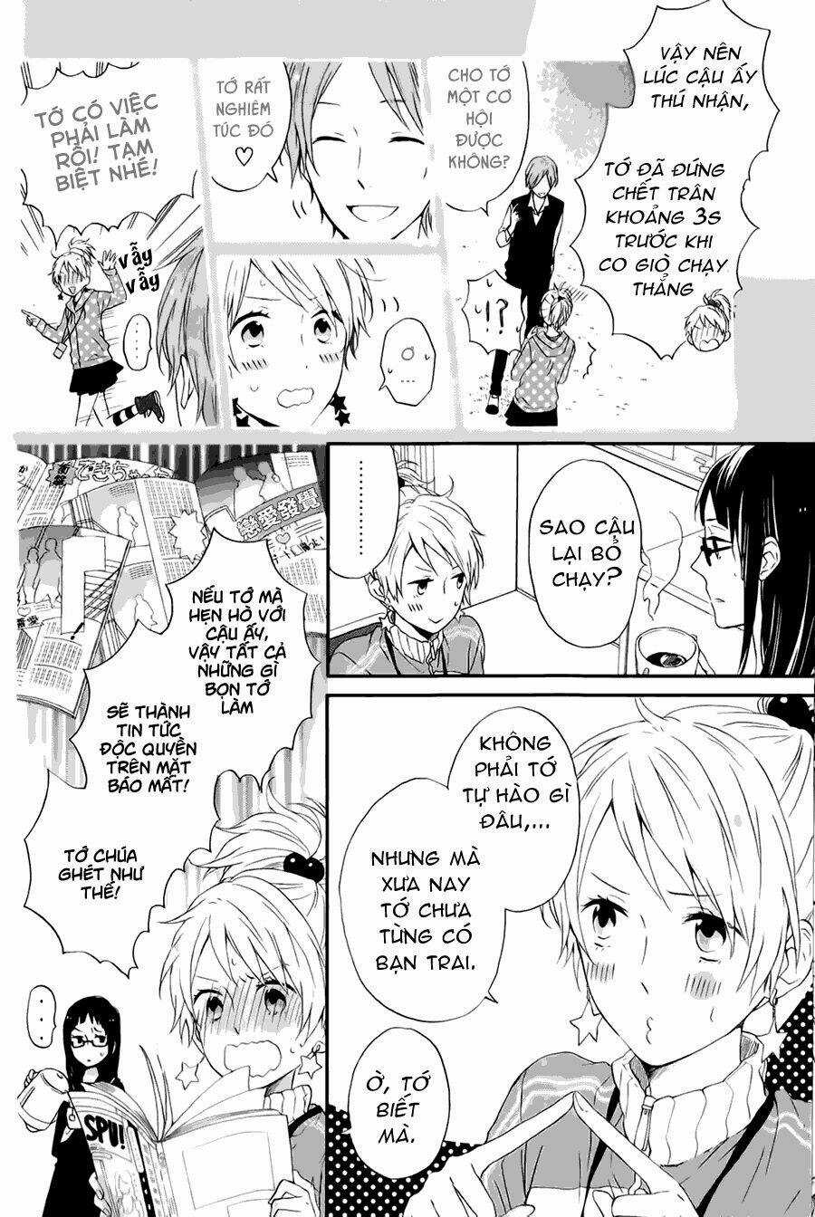 Shinbunbu no Komatsu-san Chapter 1 trang 8