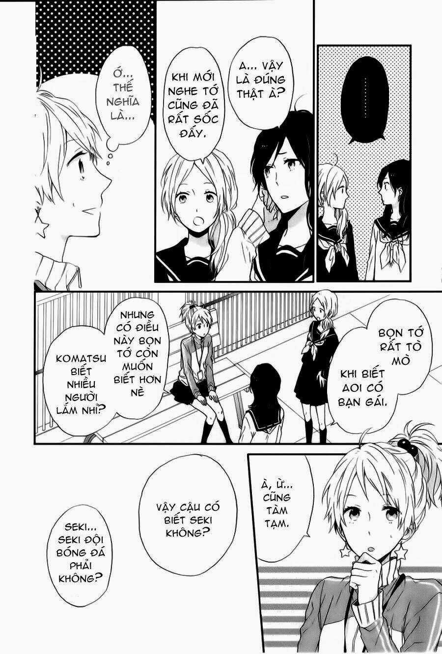 Shinbunbu no Komatsu-san Chapter 2 trang 9