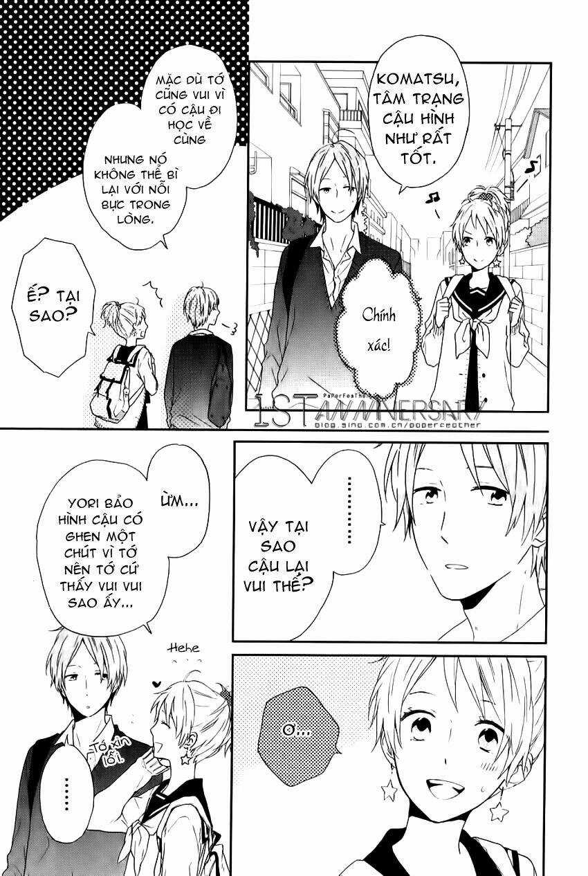 Shinbunbu no Komatsu-san Chapter 4 trang 15