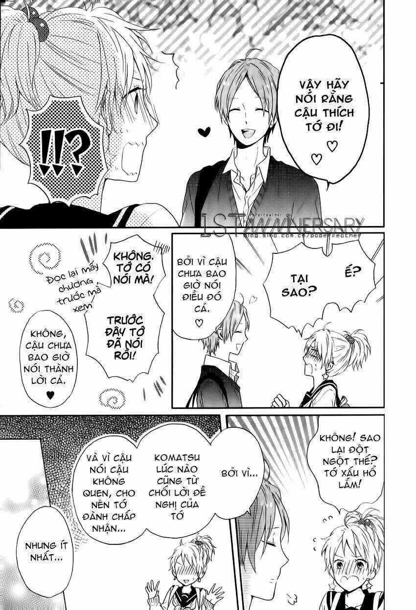 Shinbunbu no Komatsu-san Chapter 4 trang 17