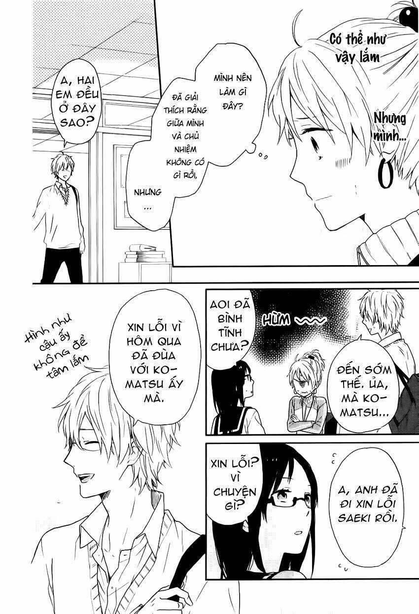 Shinbunbu no Komatsu-san Chapter 4 trang 22