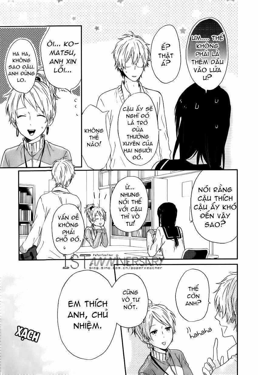 Shinbunbu no Komatsu-san Chapter 4 trang 23