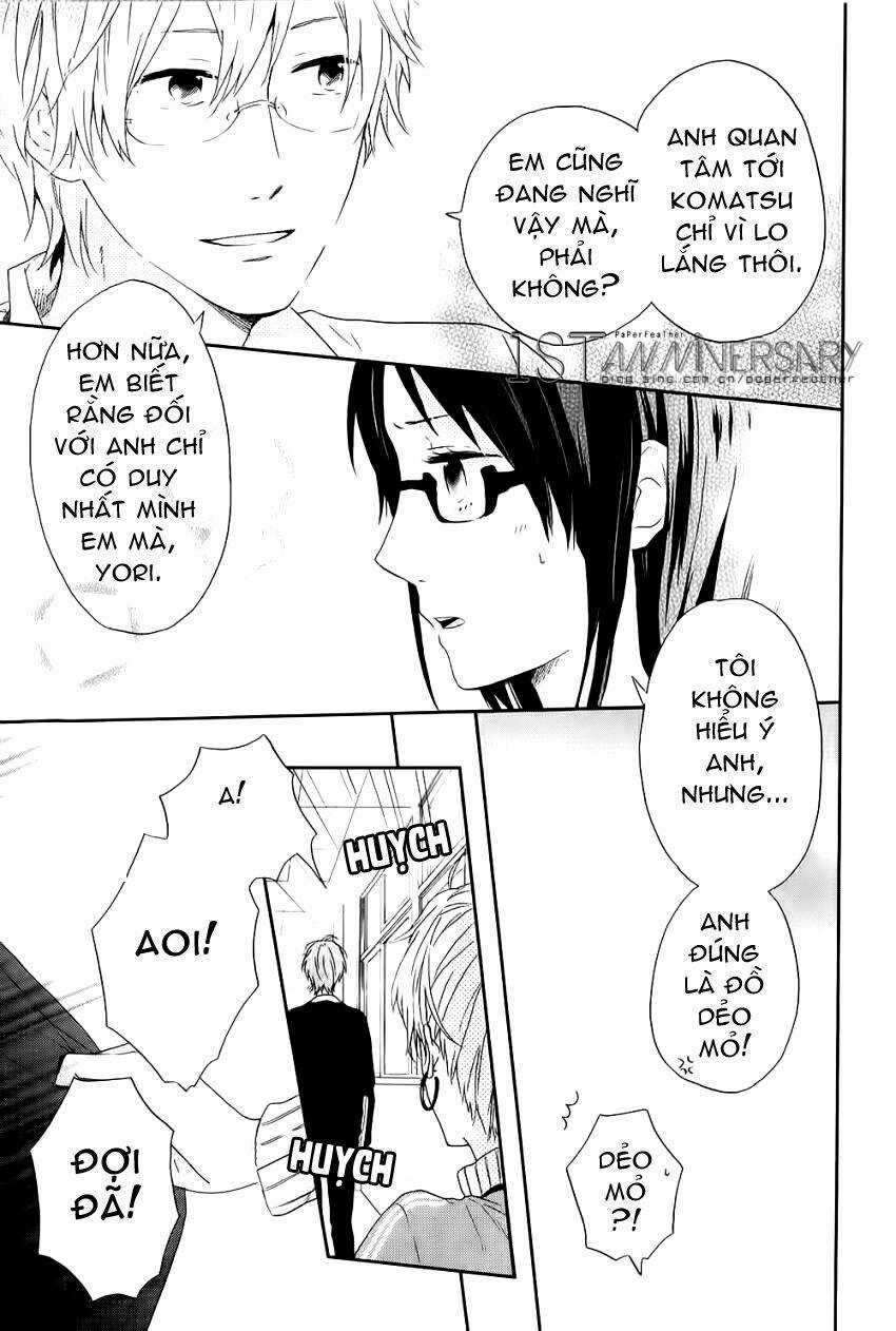 Shinbunbu no Komatsu-san Chapter 4 trang 27