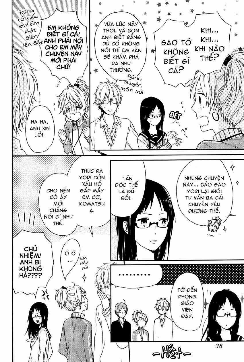 Shinbunbu no Komatsu-san Chapter 4 trang 36