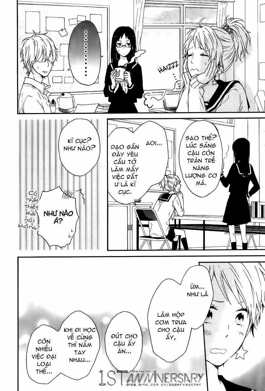 Shinbunbu no Komatsu-san Chapter 4 trang 6