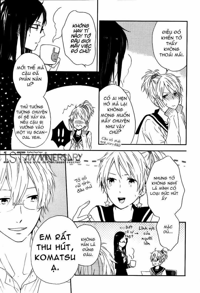 Shinbunbu no Komatsu-san Chapter 4 trang 7