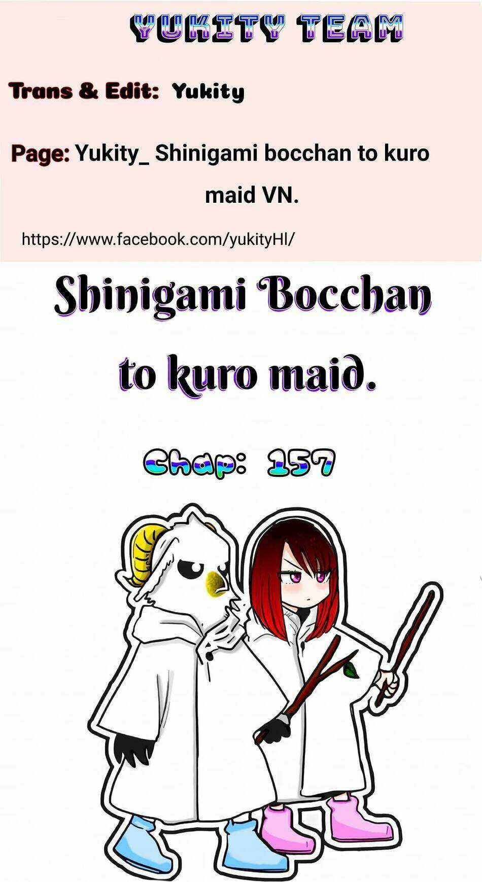 Shinigami Bocchan To Kuro Maid Chapter 157 trang 0
